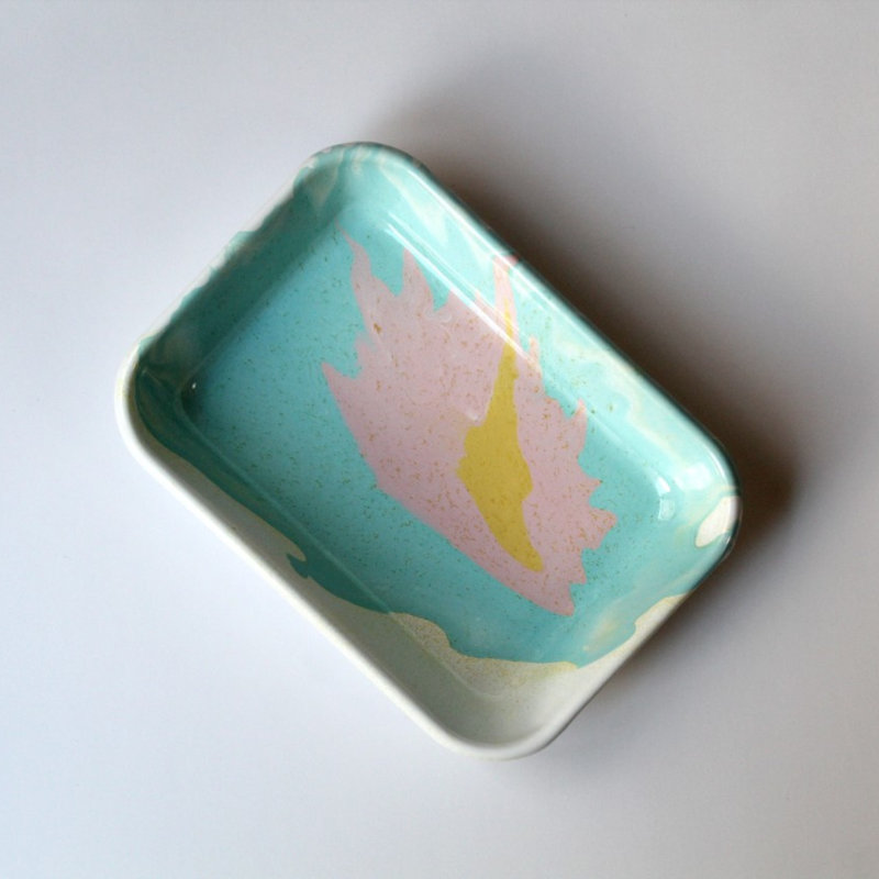 Elifle Enamelware Platter