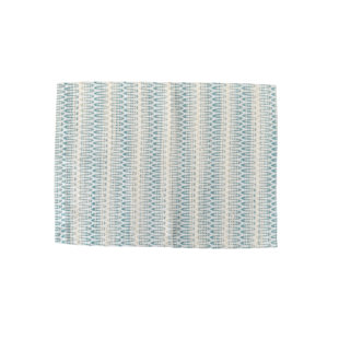 Acrylic Striped Rectangle Placemat