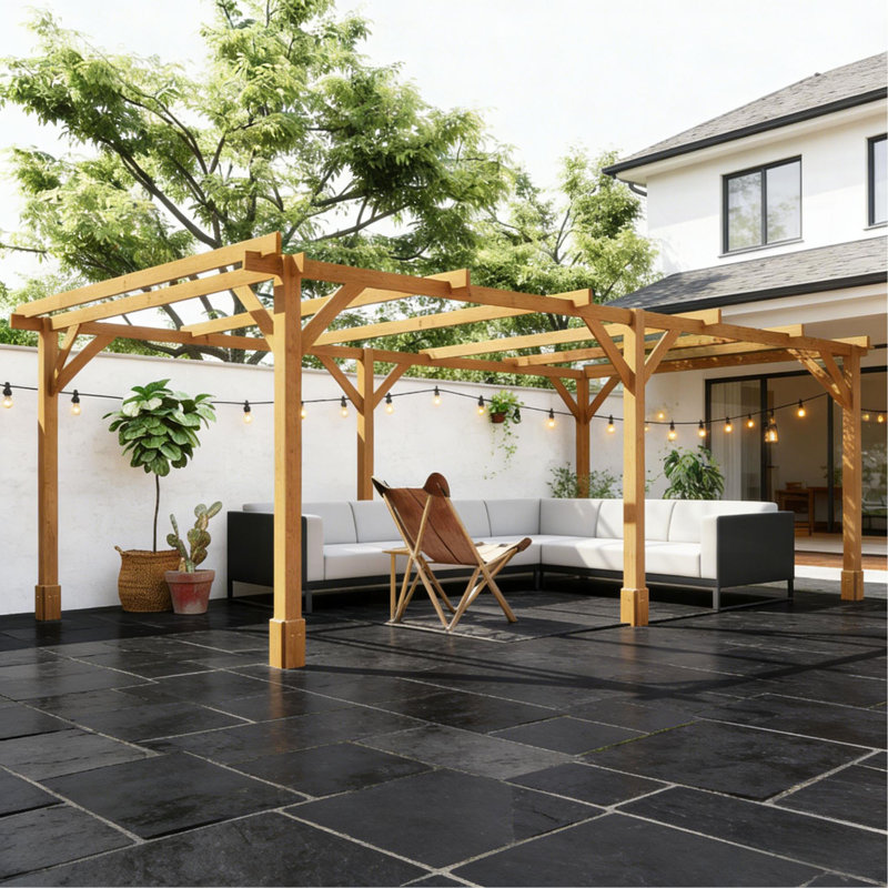 Pergola stable, treillis de jardin pour l'extérieur