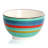 Service de table 12 pièces en grès multicolore vert
