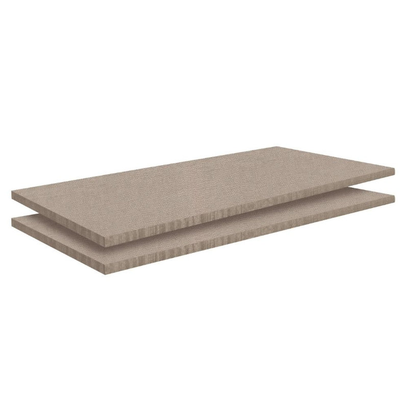 Clothes Storage System, 2cm H x 111cm W x 48cm D, Blue