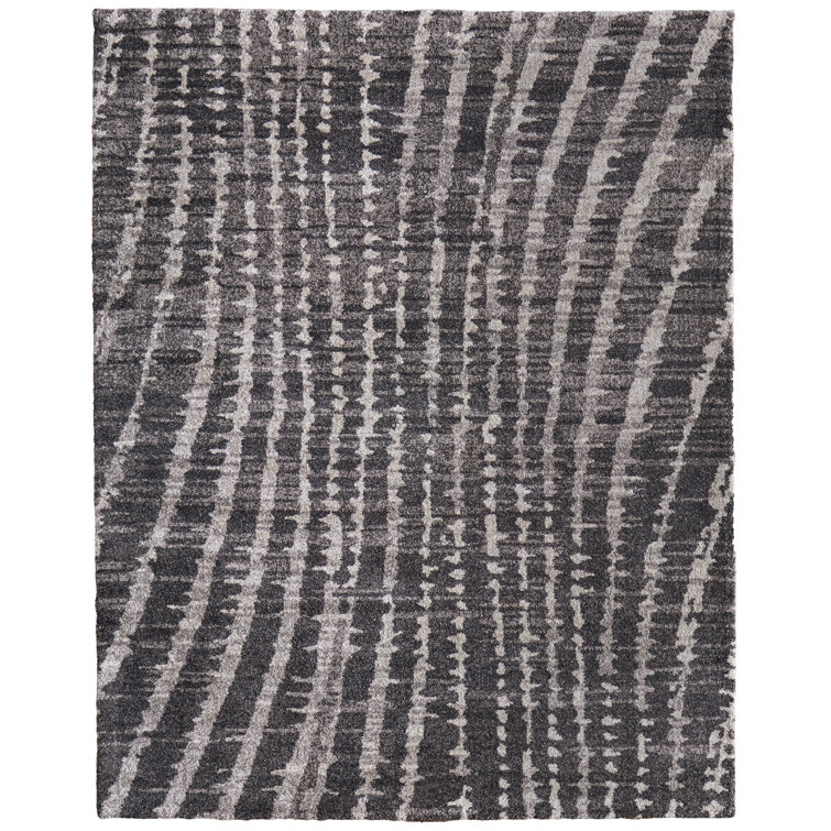 Templas Modern Abstract, Black/Gray/Ivory