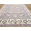 9x12 Gray Hand-Knotted Wool Floral Cartouche Classic Traditional Modern Contemporary Carpet Rug