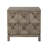 Musashi 2 Drawer, Small, Greige Walnut