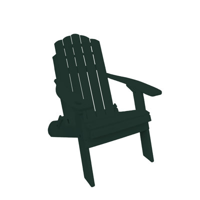 Berinda Foldable Outdoor Adirondack Chair