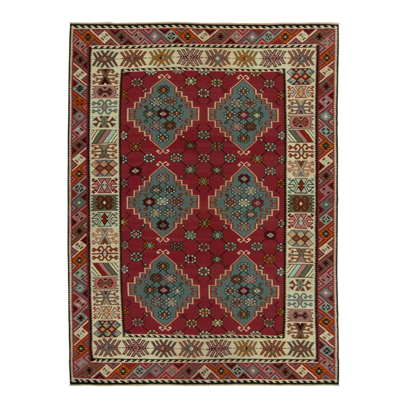 One-of-a-Kind 7' X 9'3" Hand Knotted Area Rug