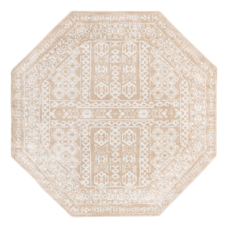 Bradbury Oriental Indoor Rug, Octagon 7' x 7'