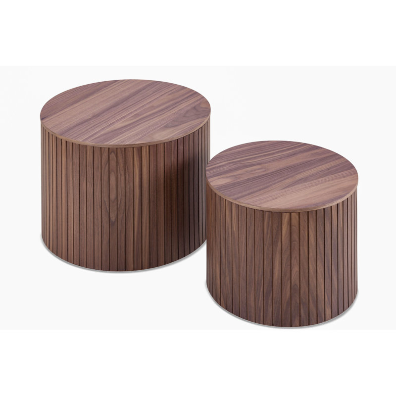 Kerry 2-Piece MDF Nesting Coffee Table Set