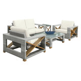 Jupiter Outdoor 4 - Piece Conversation Set