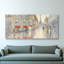« cyclotourisme paris couple », impression sur toile tendue-26362115