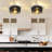 11 In. 2-Light Farmhouse Black Flush Mount Ceiling Light Fixture With Turnable Light Cap (1-Pack)-865008264-865008262