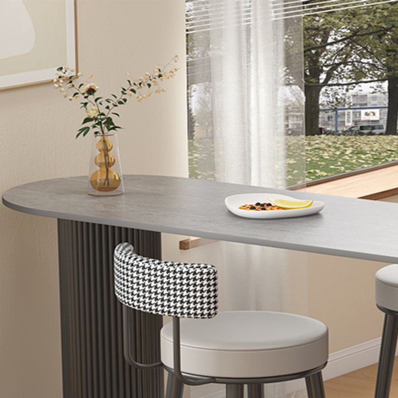 Éclairage pour la salle à manger, H 41,3 po x L 55,1 po x l 15,7 po, Noir, Gris