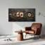 Ensemble de 1 tableau sur toile représentant des instruments de musique-129278350-129278348