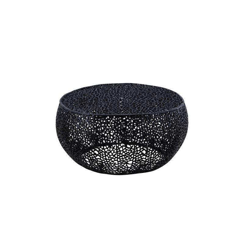 Round Coffee Table, Black