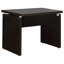 Bureau en L couleur cappuccino avec caisson mobile - Plateau clavier ergonomique, espace de travail optimisé