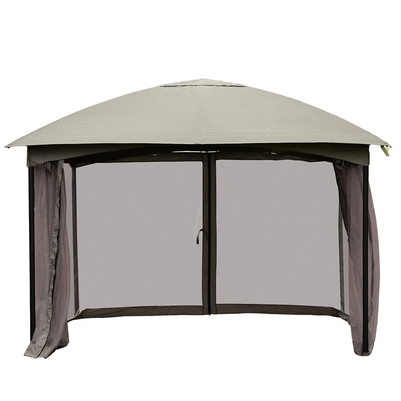 11,5 pi L 11,5 pi. Pavillon de jardin en acier
