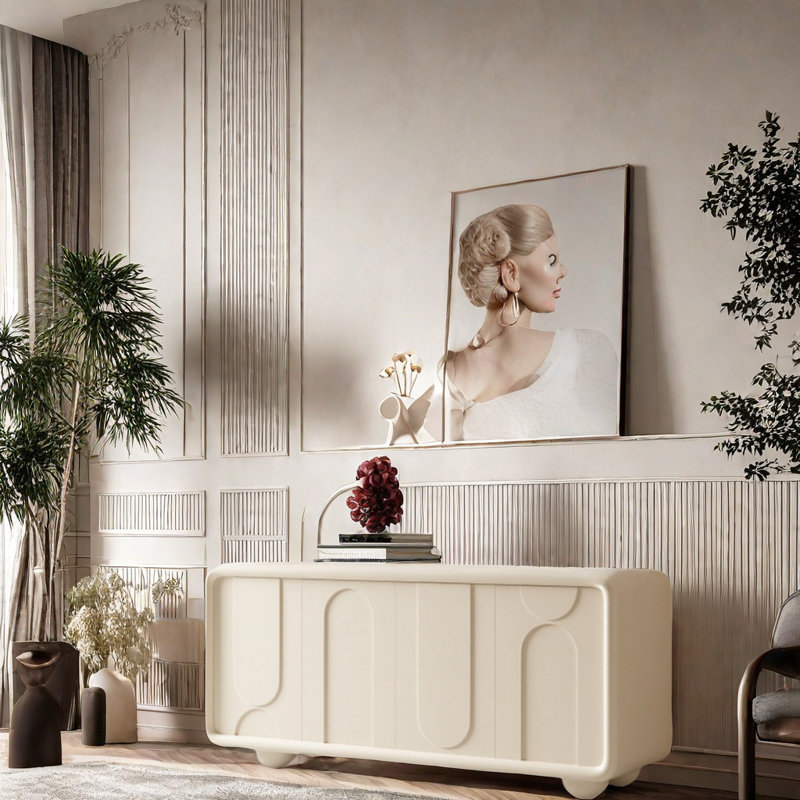 Armoire décorative moderne de style simple