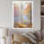 White Single Picture Framed