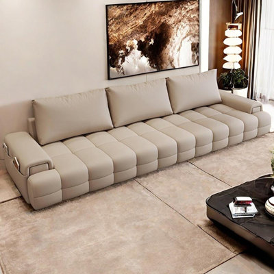 Italian minimalist Lawrence in-line sofa
