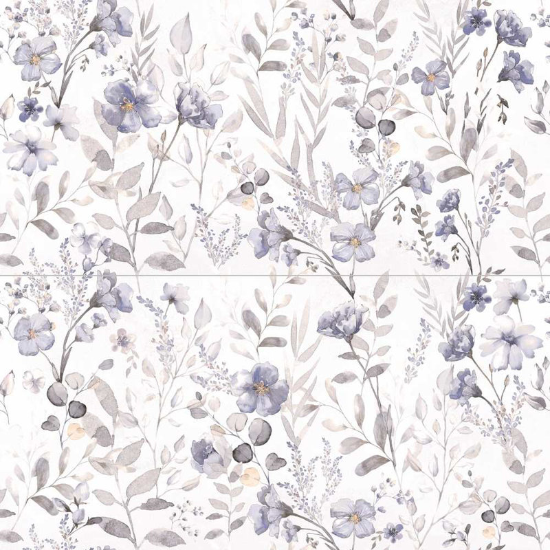 Carreau de porcelaine à motif de mur et de plancher 24 po x 48 po Idyll, Sakura