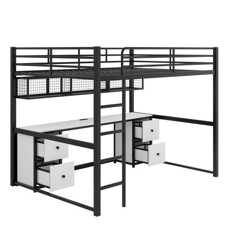 Lit pour enfant Atira, Noir