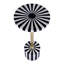 Zane Brass and Bone Inlay Side Round Side Table-1007295887