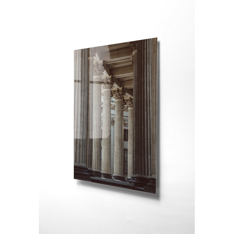 Peinture décorative en verre trempé, H 39,4 po x l 27,6 po