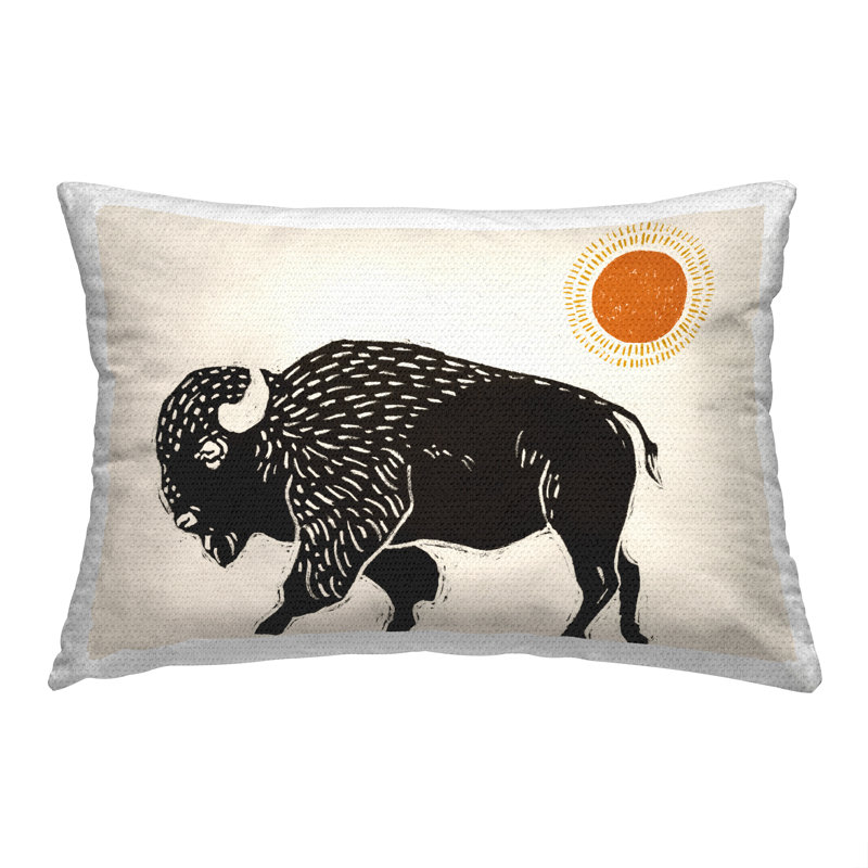 Housse de coussin rectangulaire en polyester pour l'intérieur et l'extérieur par Victoria Barnes