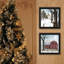«Trendy Decor 4U», pièce 2 pièces «A Little Snow, Waiting For Spring», art mural encadré-446362469