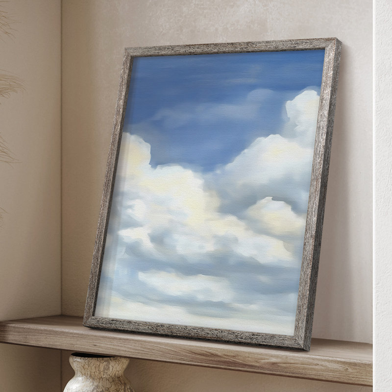 «LANDSCAPES Series LIX», reproduction encadrée - bois massif, H 11 po x l 9 po