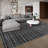 Plaid Machine Washable Rug with Rubber Backing Modern Non-Slip Carpet for Living Room, Bedroom, Dining Room, Office, Playroom, Nursery-294098912