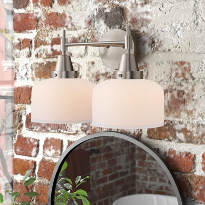 Caden - 2 Light 17" Bath Vanity Light - 5.75"H Shade