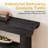55" Farmhouse Console Table,Wooden Narrow Long Entryway Foyer Table-1315888972