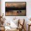 «Courting Moose In Wonder Lake», reproduction sur toile-101453059