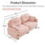 Canapé modulaire Pink Cloud