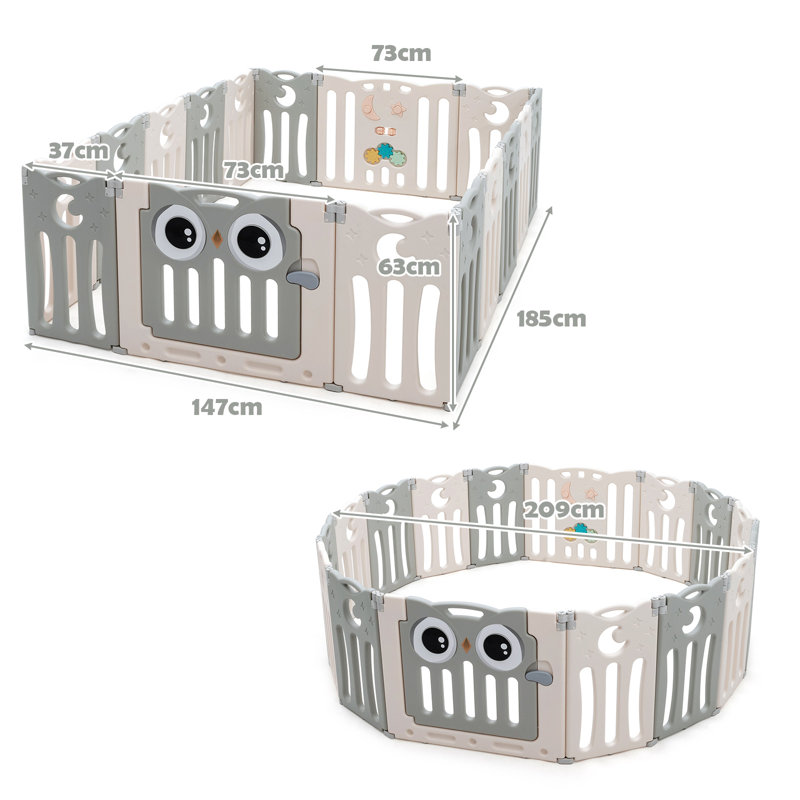 Safety Gate, White/Gray