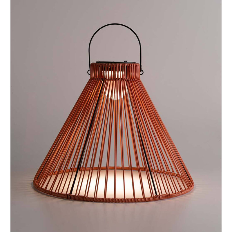 LED Outdoor Hanging Light, Pink