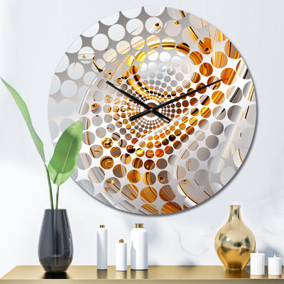 Lizuca - Abstract Shapes Wall Clock