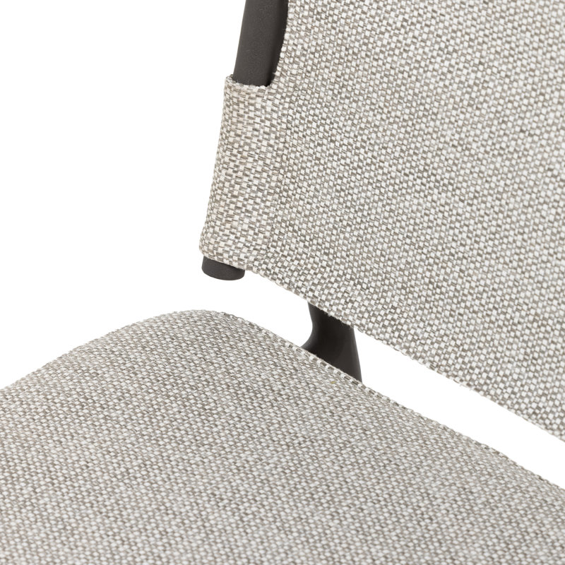 Outdoor Dining Side Chair, Faye Ash