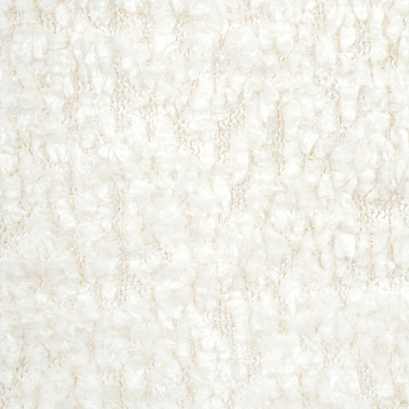 Lit plateforme tapissier très grand avec tête de lit capitonnée Boucle. Très silencieux, support de 800 lb, durable et facile à nettoyer, blanc
