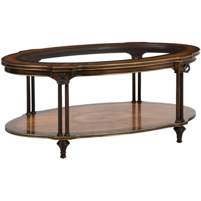 Vera Glass Top Coffee Table