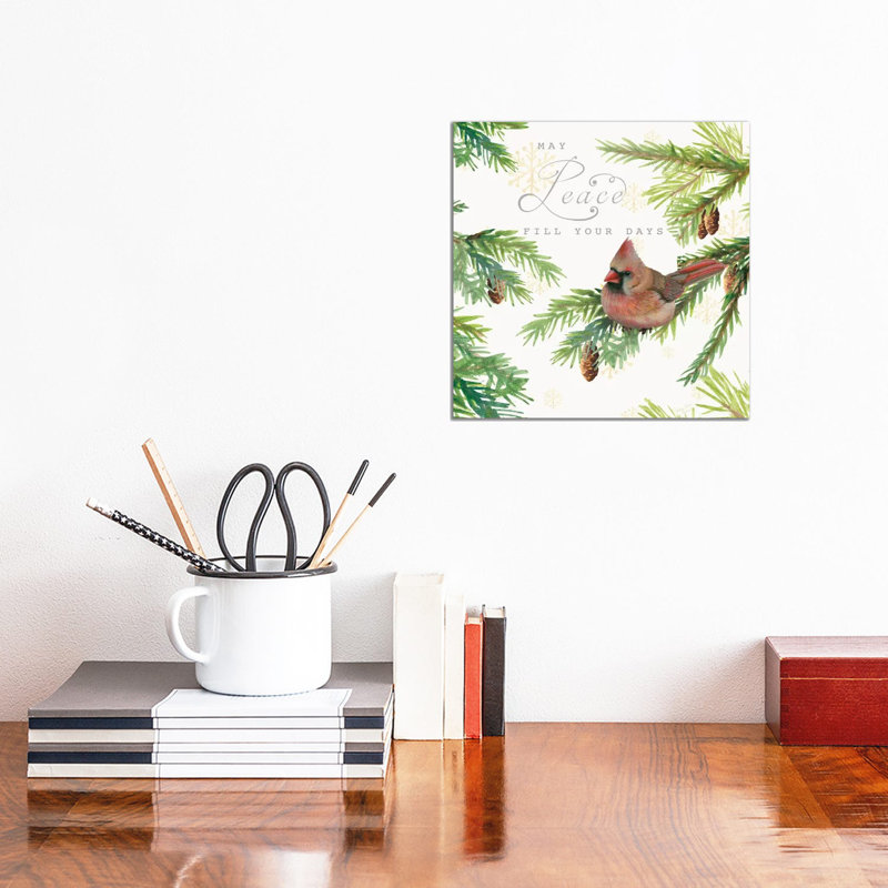 Christmas Blessings II by Marie Elaine Cusson - Wrapped Canvas Print, 30.48 cm H x 30.48 cm W