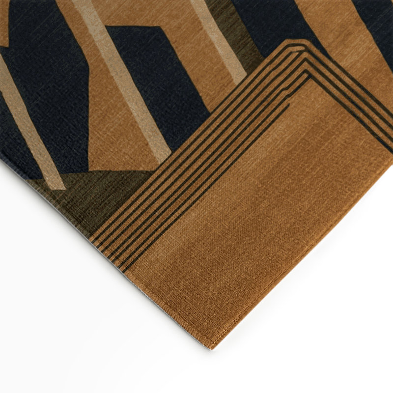 Tapis intérieur et extérieur ArtDeco, Rectangulaire 3 pi x 5 pi