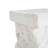 Talia Outdoor Patio Modern Artistry MGO Side Table, White