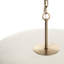 Luminaire suspendu 1 lumière DEL 24 po Mikale en bronze champagne Mikale-126501891