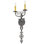 Greenbriar Oak 2 - Light Candle Wall Light