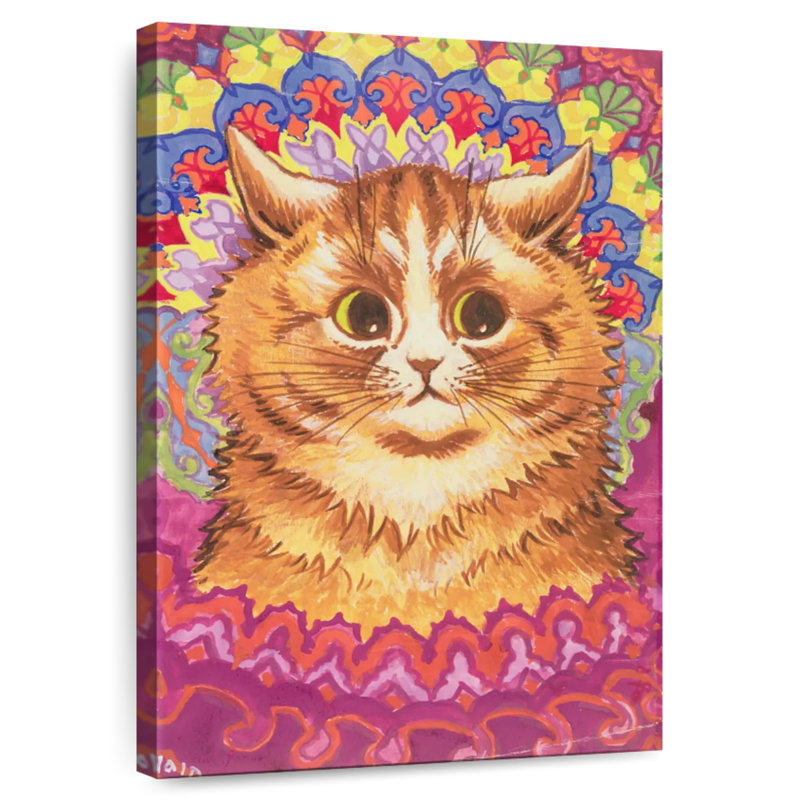 Brampt A Psychotic Cat, 24" H x 16" W