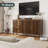 Accent Cabinet with Doors & Adjustable Shelves,Freestanding Wood Sideboard Cabinet,Coffee Bar,TV Stand for Living Room-416267810-416267808