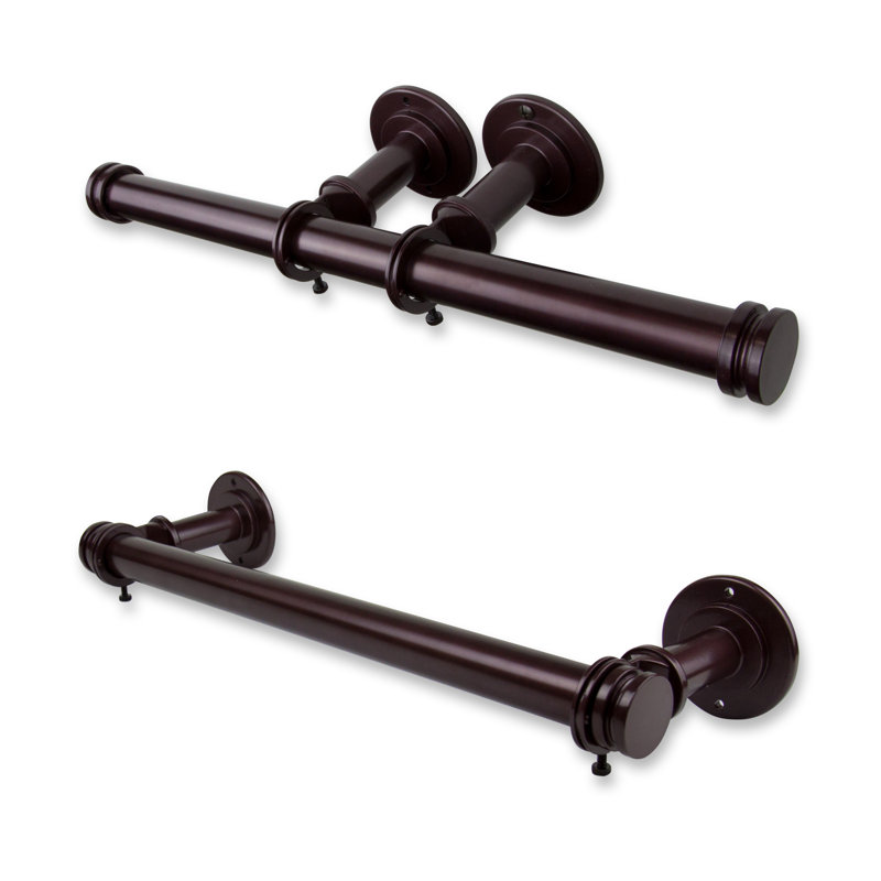 Wall Mounted Toilet Paper Holder, Bronze