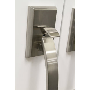 Handle With Lever And Deadbolt Reversible Entry Set